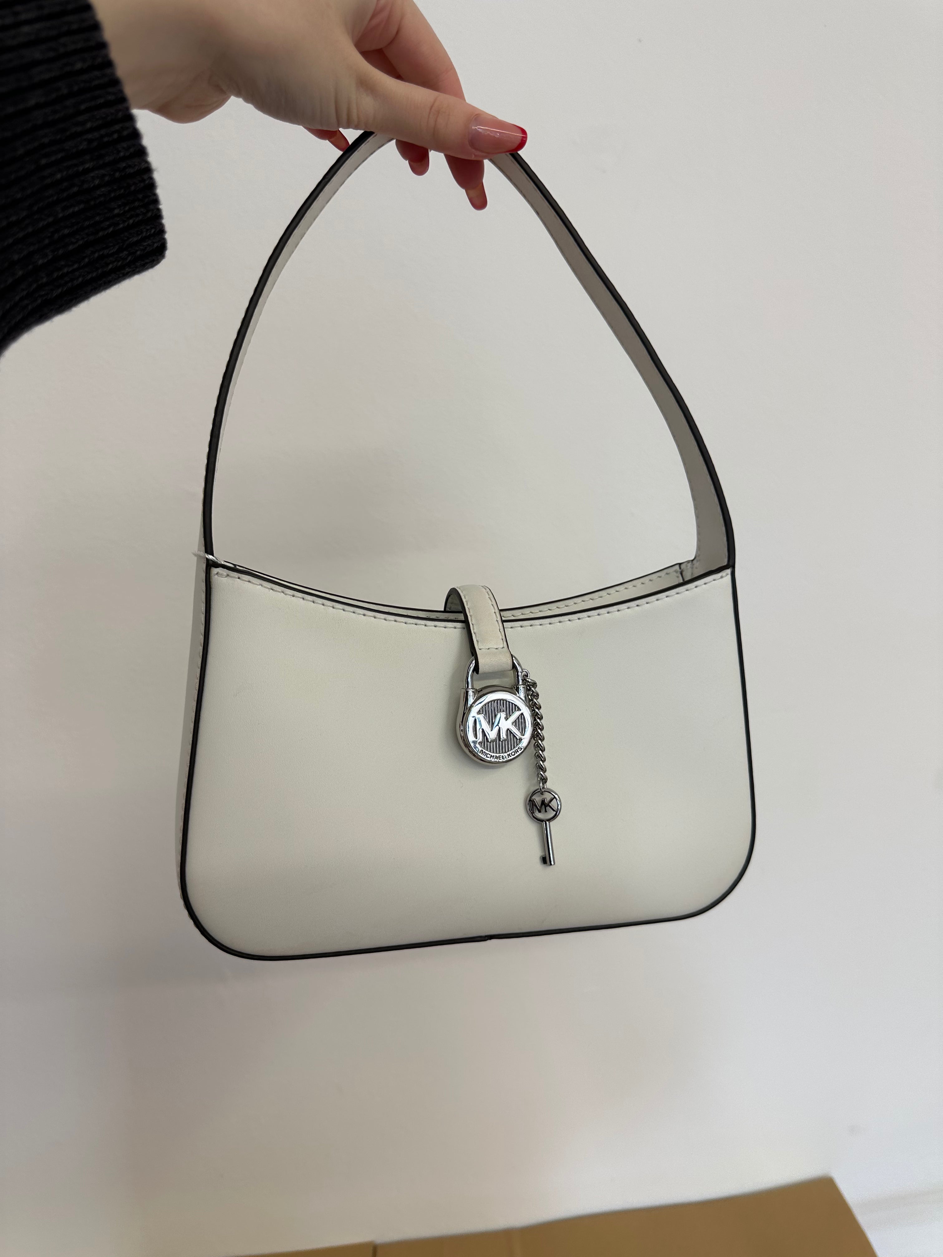 Borsa Michael Kors Bianca con Logo