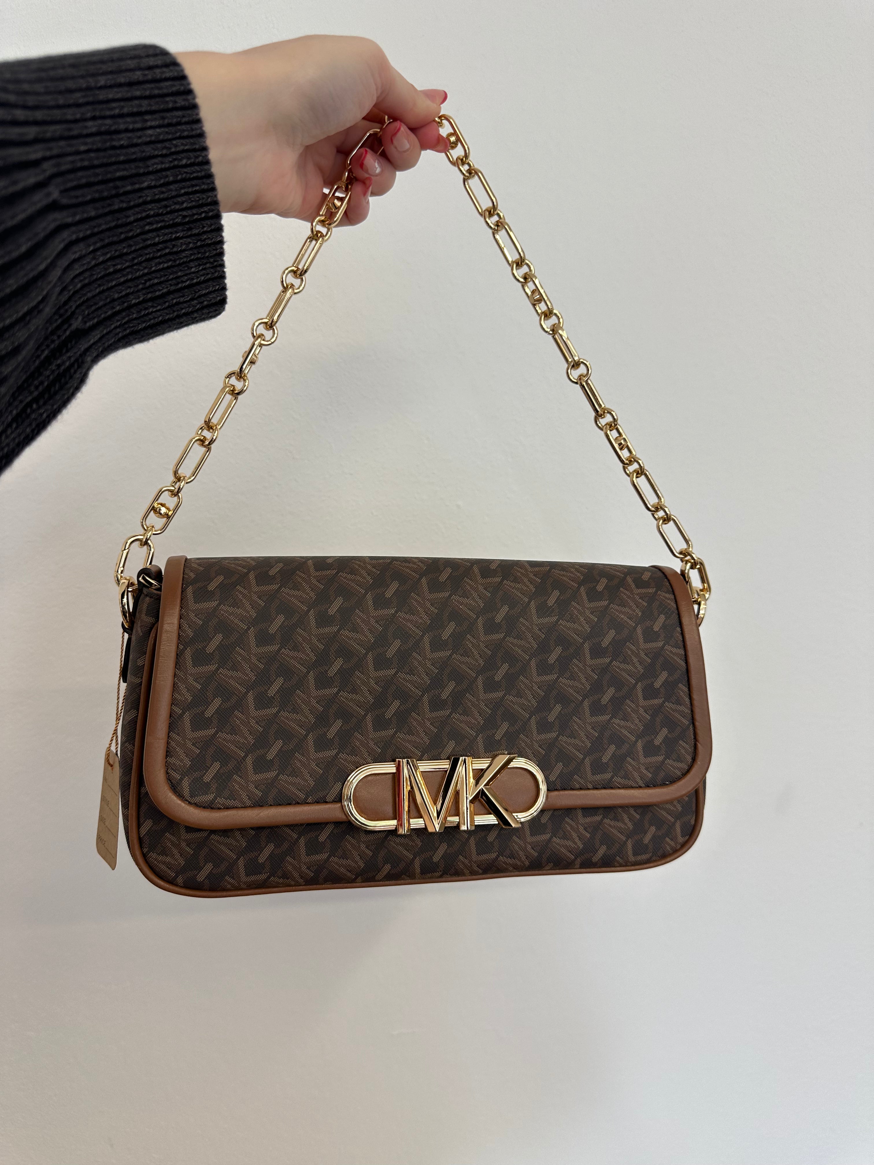 Borsetta Michael Kors Monogram Marrone