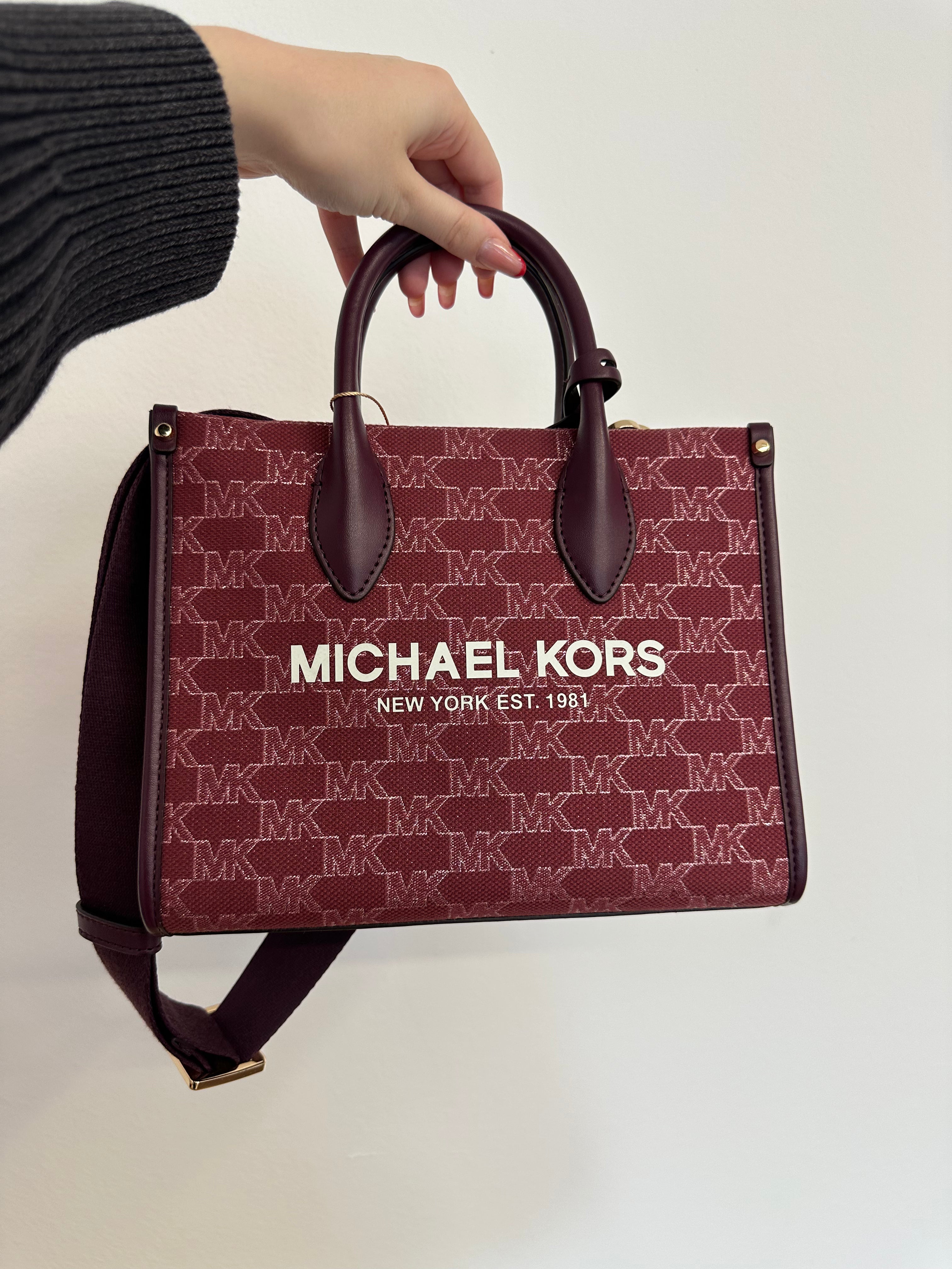 Borsa Originale Michael Kors bordeaux