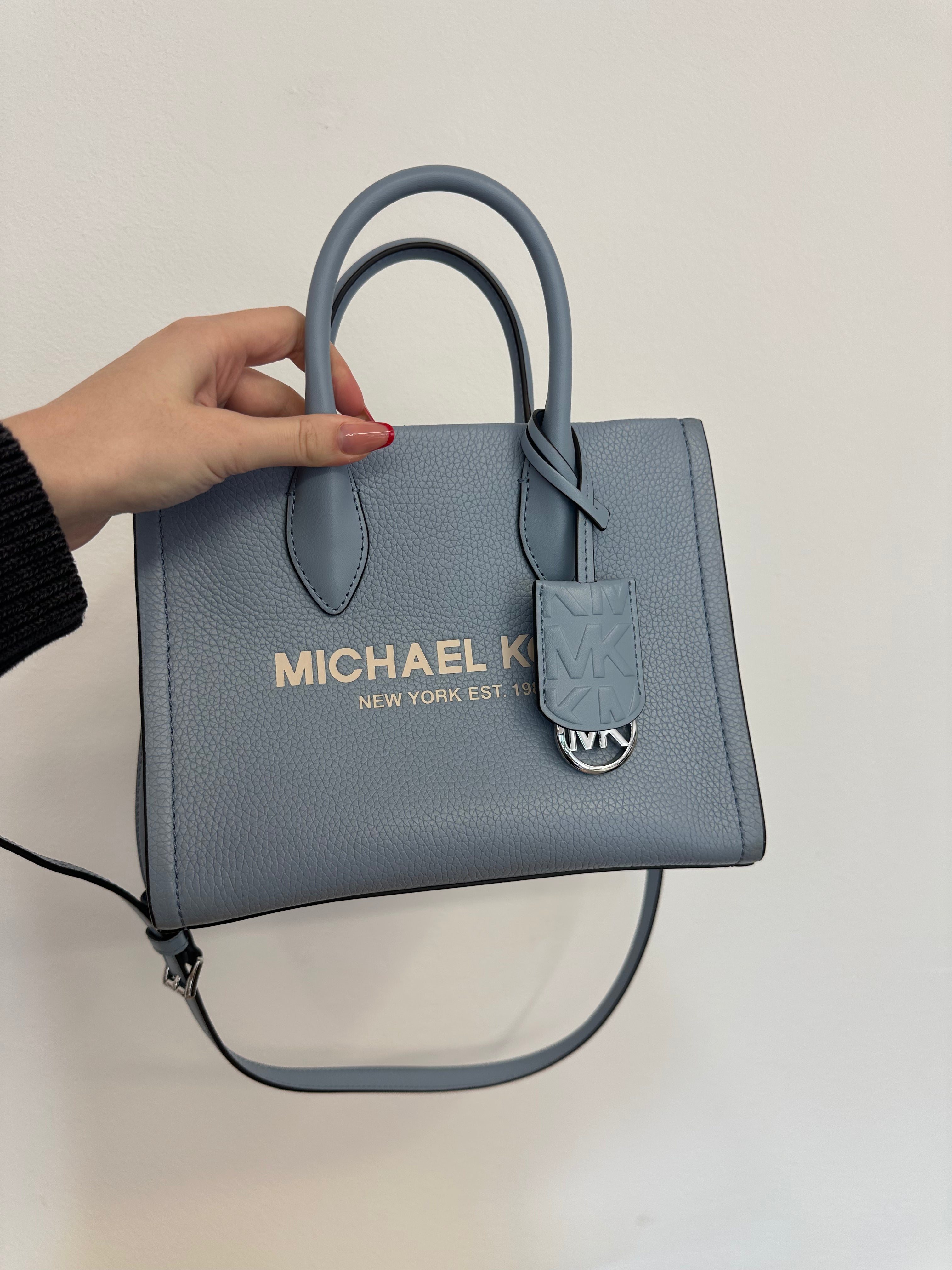 Borsa Originale Michael Kors azzurro celeste