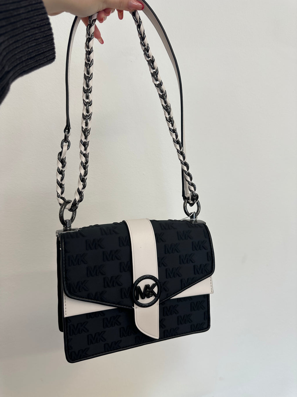 Borsa Originale Michael Kors&nbsp;&nbsp;Bianco/Nero