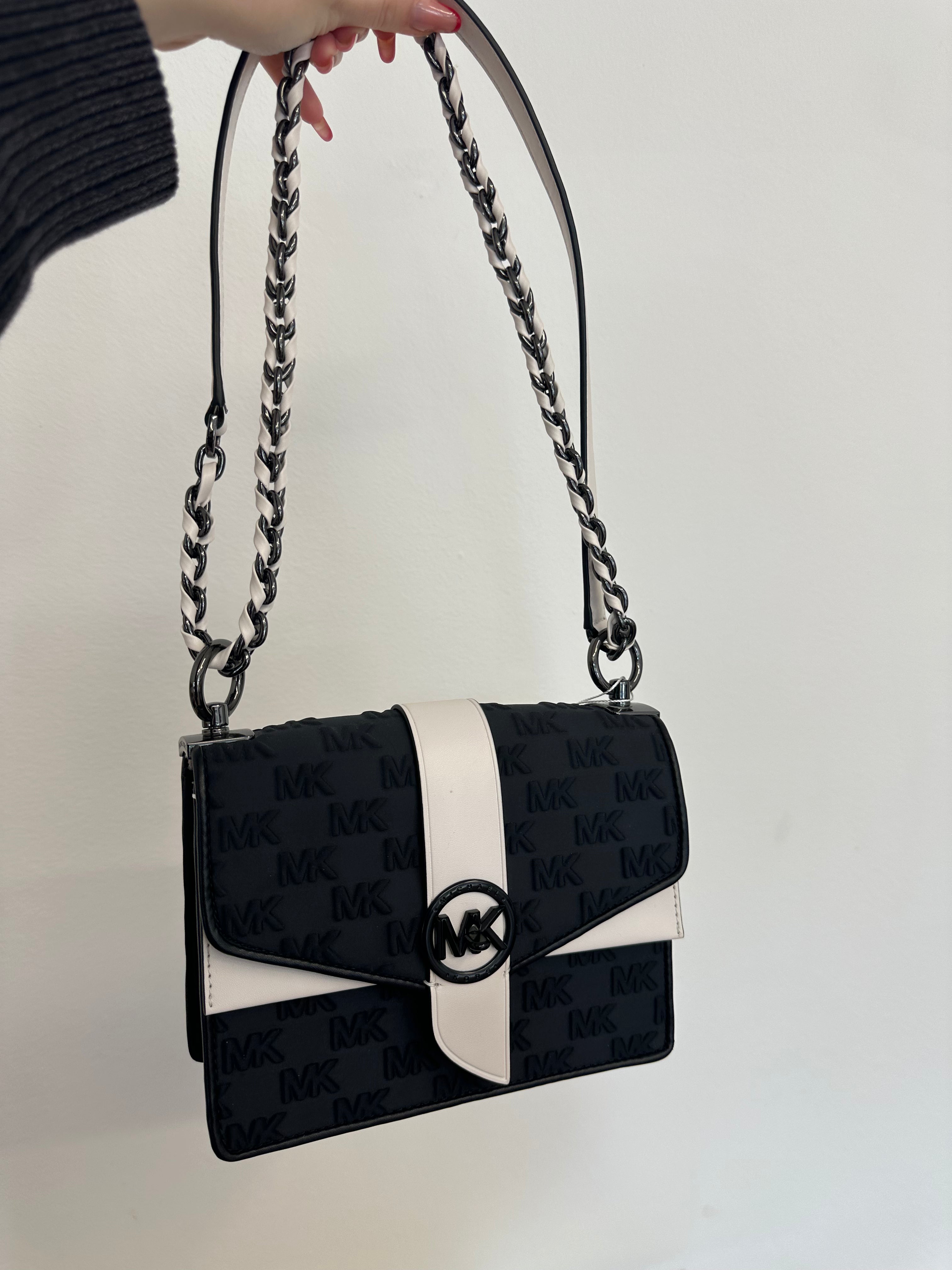 Borsa Originale Michael Kors&nbsp;&nbsp;Bianco/Nero