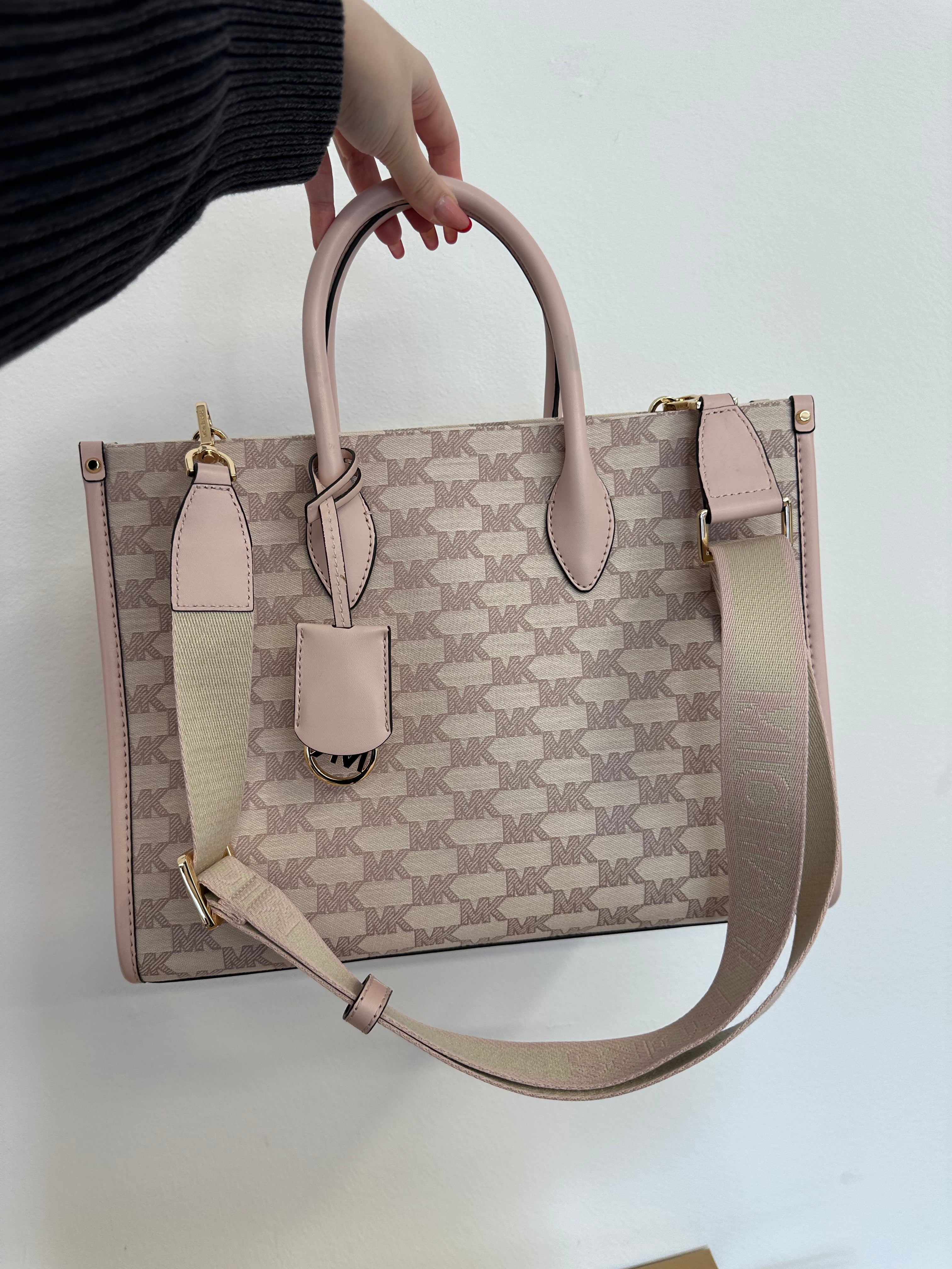 Borsa Michael Kors Lilla e Grigio Chiaro
