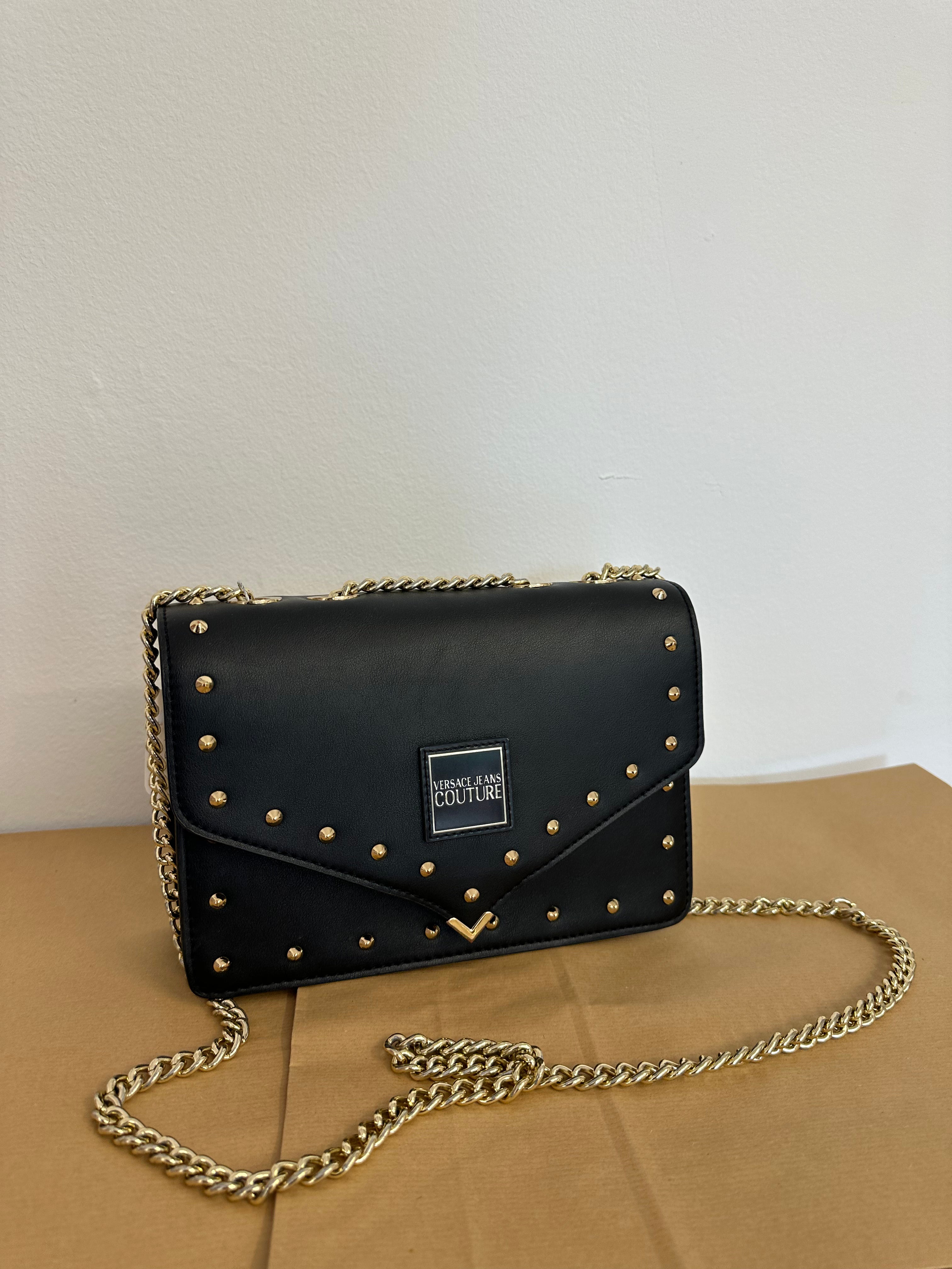 Borsa Versace jeans couture nera