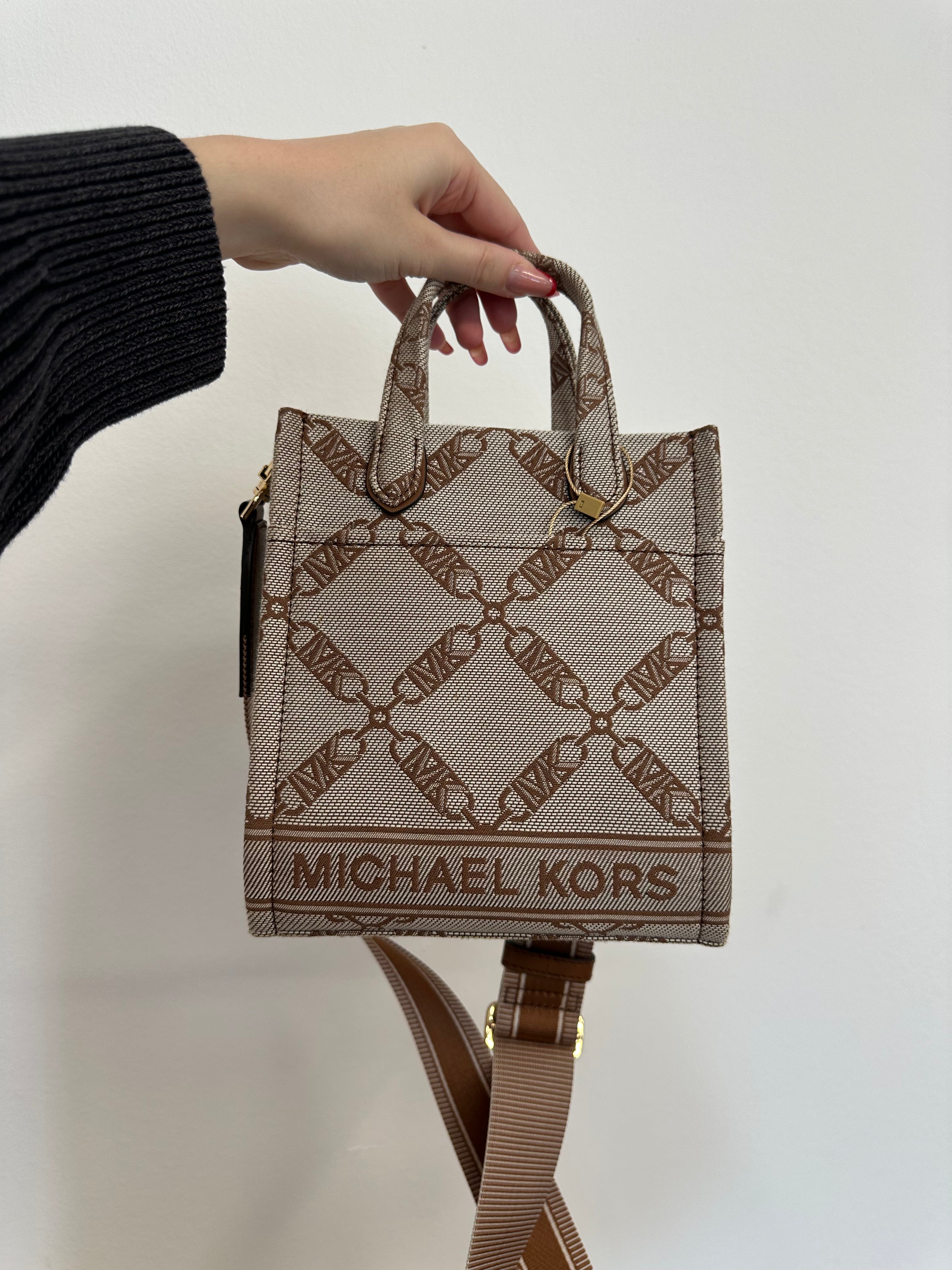 Borsa Michael Kors beige