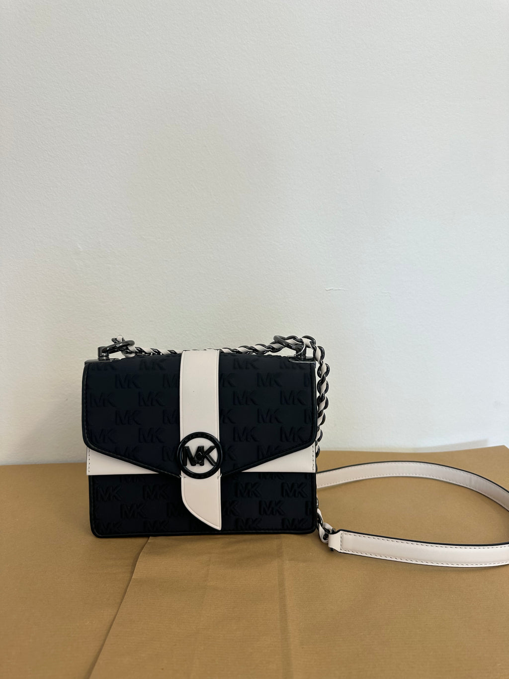 Borsa Originale Michael Kors&nbsp;&nbsp;Bianco/Nero