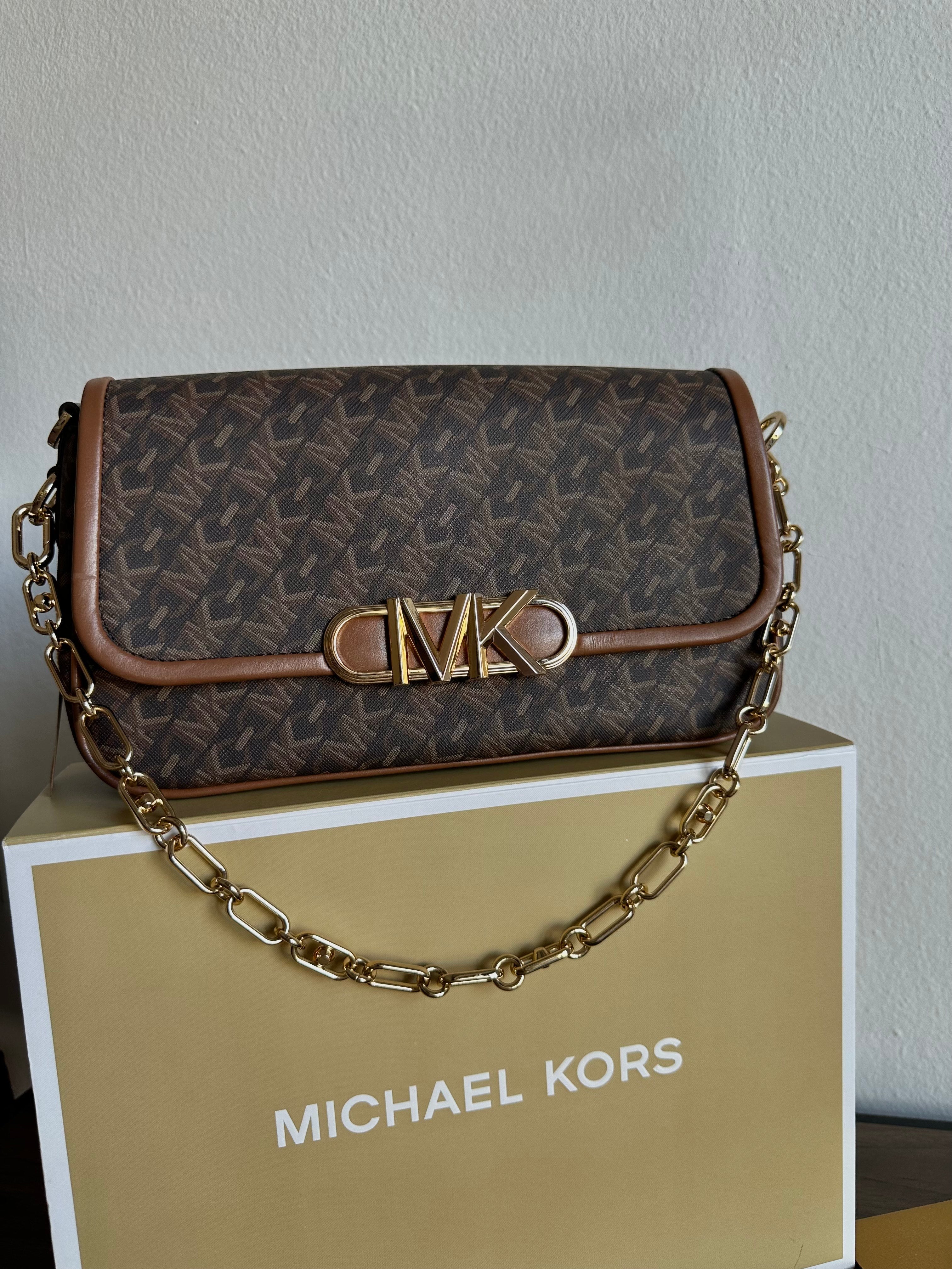 Borsetta Michael Kors Monogram Marrone