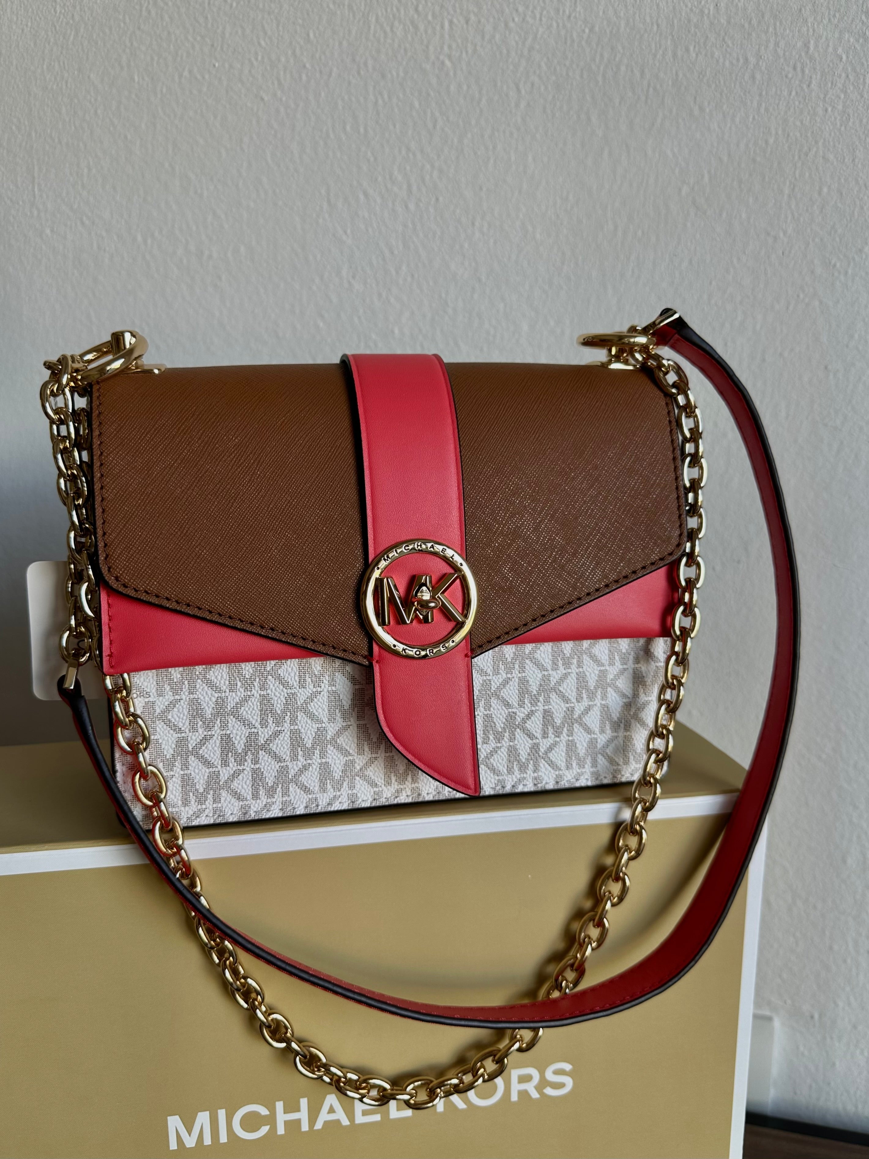 Borsa a tracolla tricolore