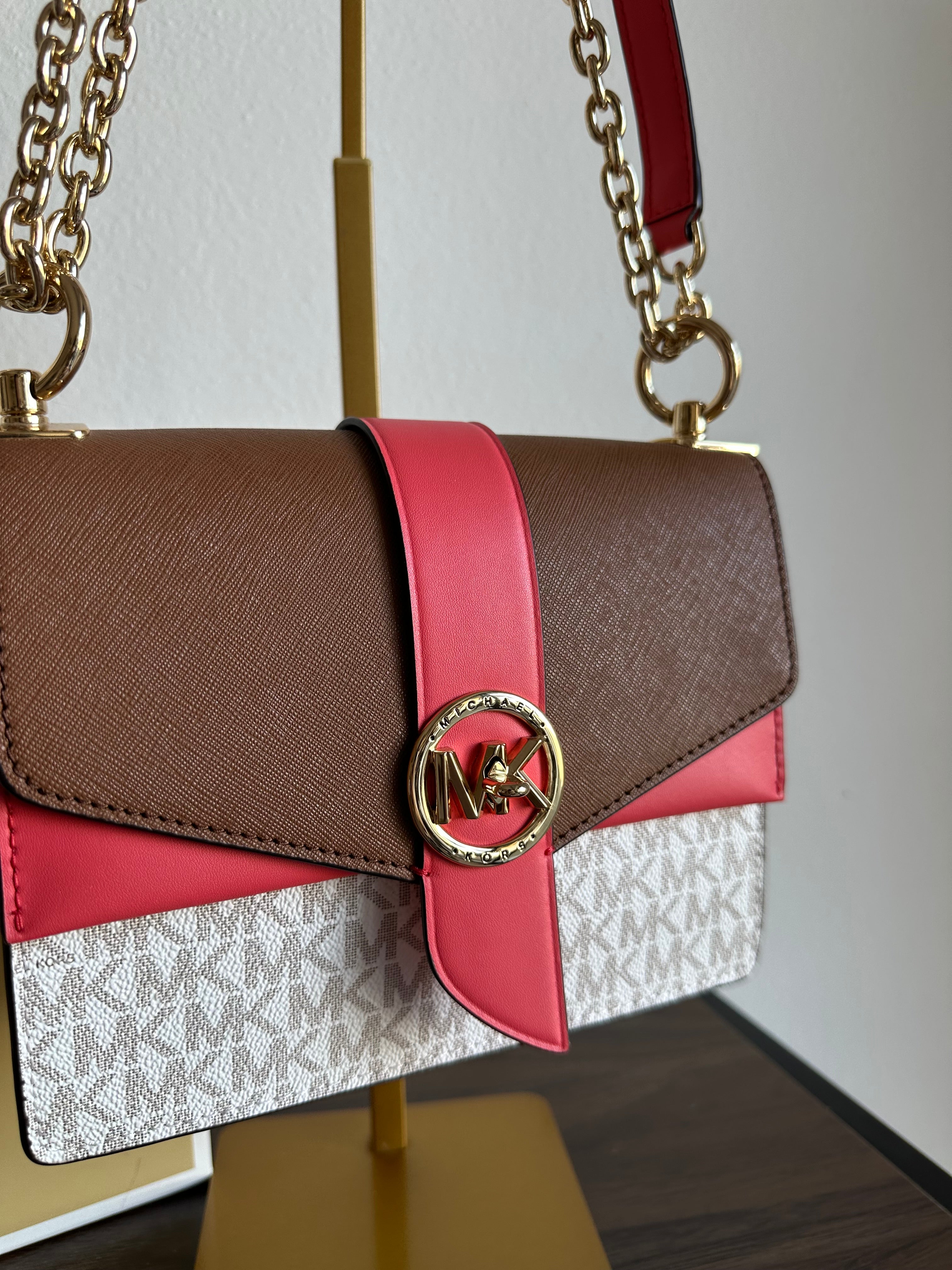 Borsa a tracolla tricolore