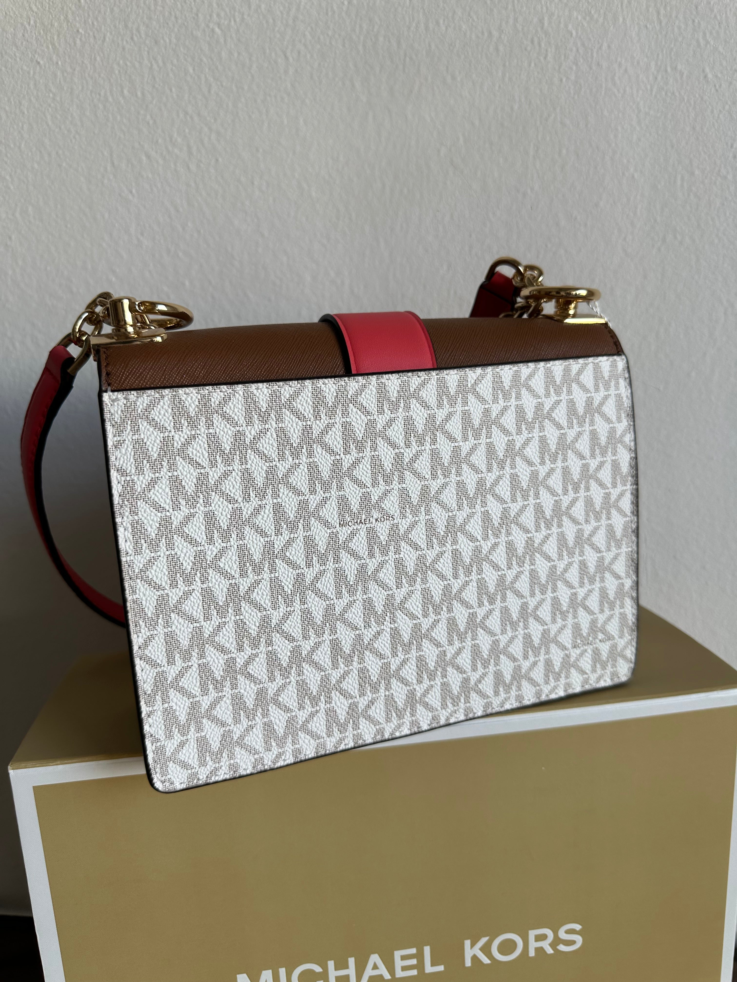 Borsa a tracolla tricolore