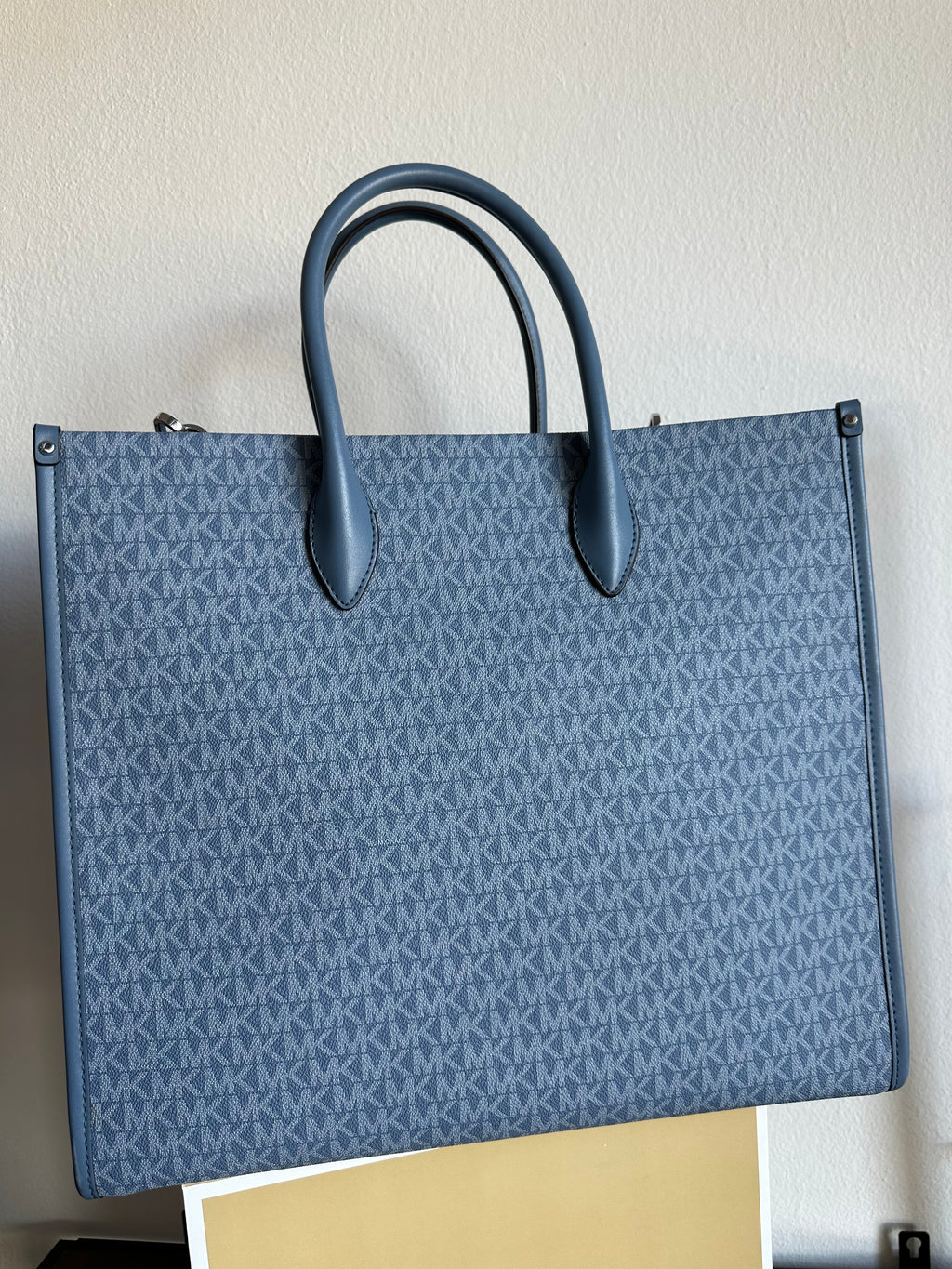 Borsa Alta Michael Kors Azzurro Celeste