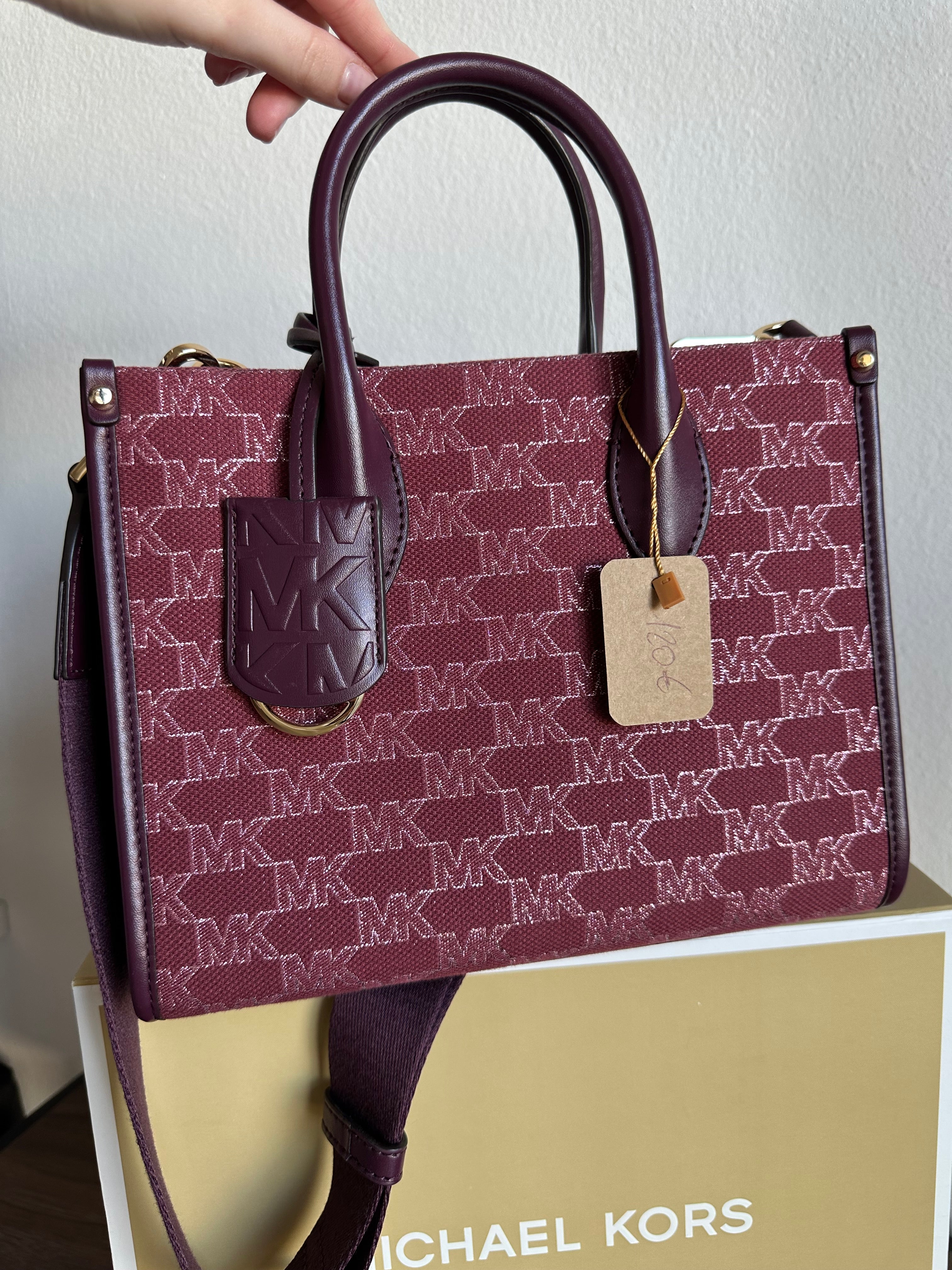 Borsa Originale Michael Kors bordeaux