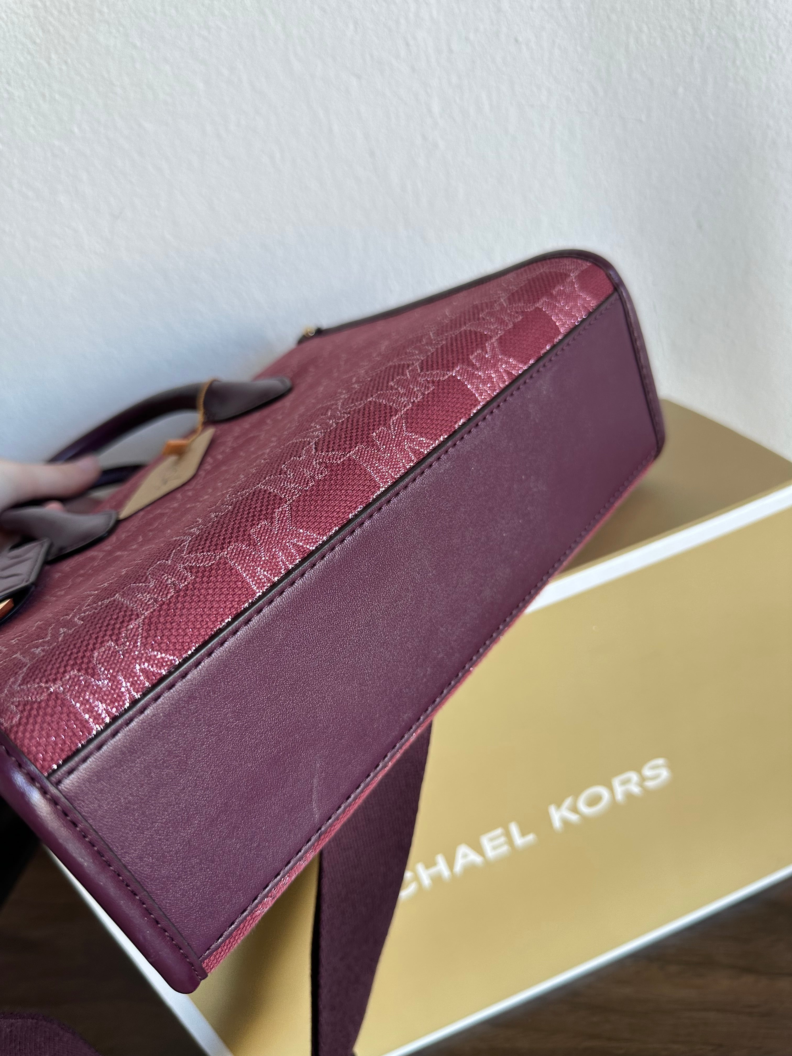 Borsa Originale Michael Kors bordeaux